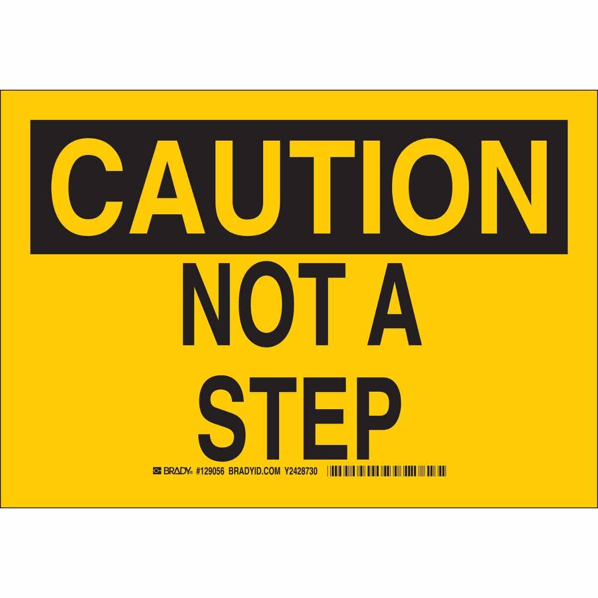 Brady® 129058 Accident Prevention Signs