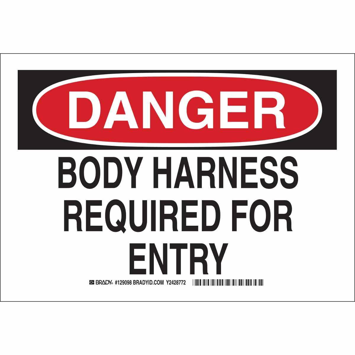 Brady® 129096 Accident Prevention Signs