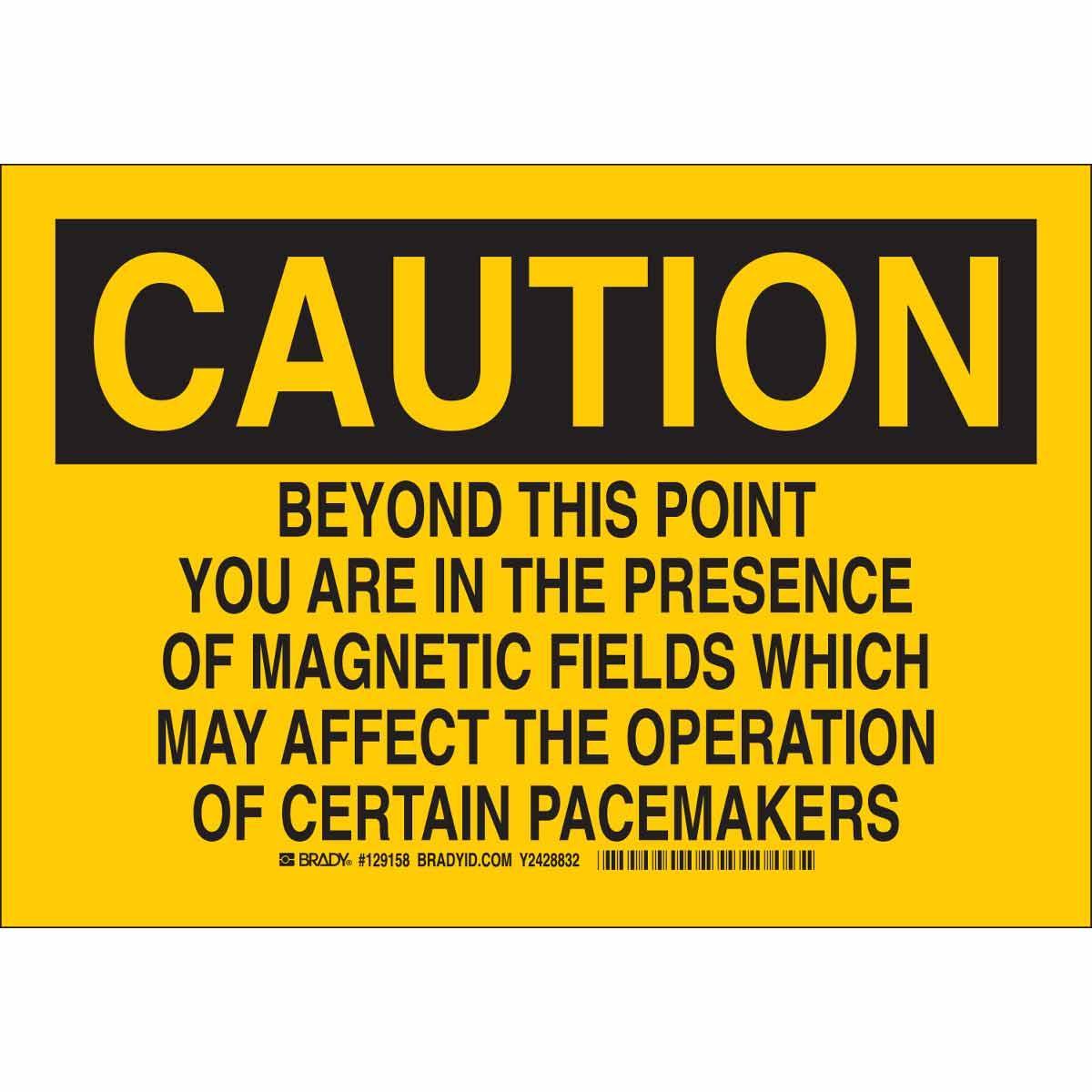 Brady® 129159 Chemical & Hazardous Material Signs