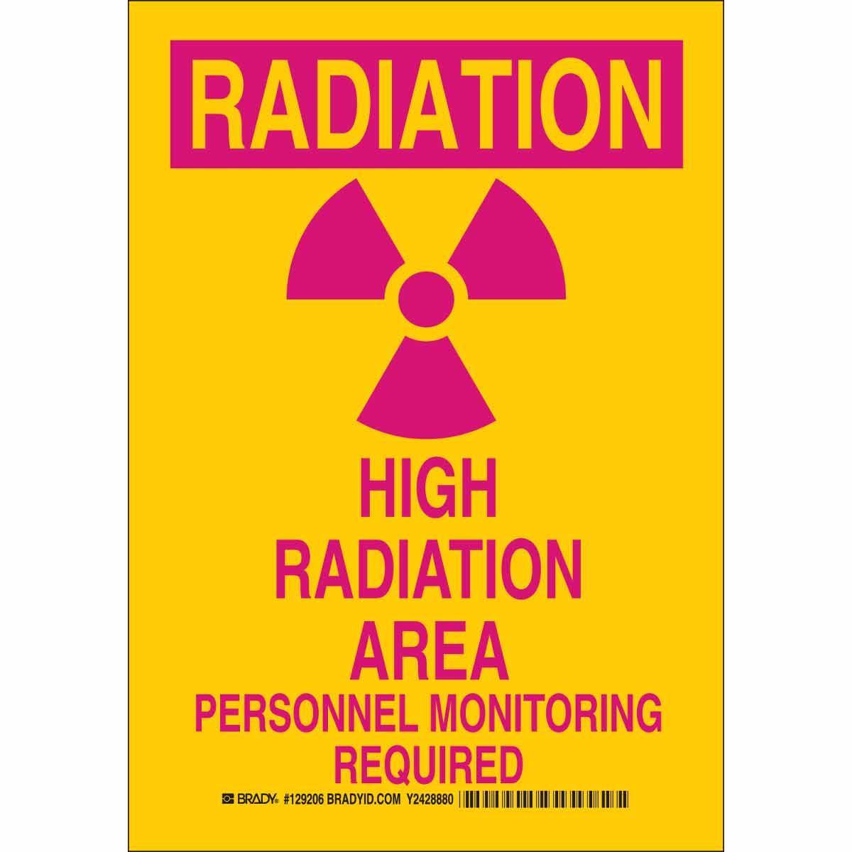 Brady® 129209 Chemical & Hazardous Material Signs