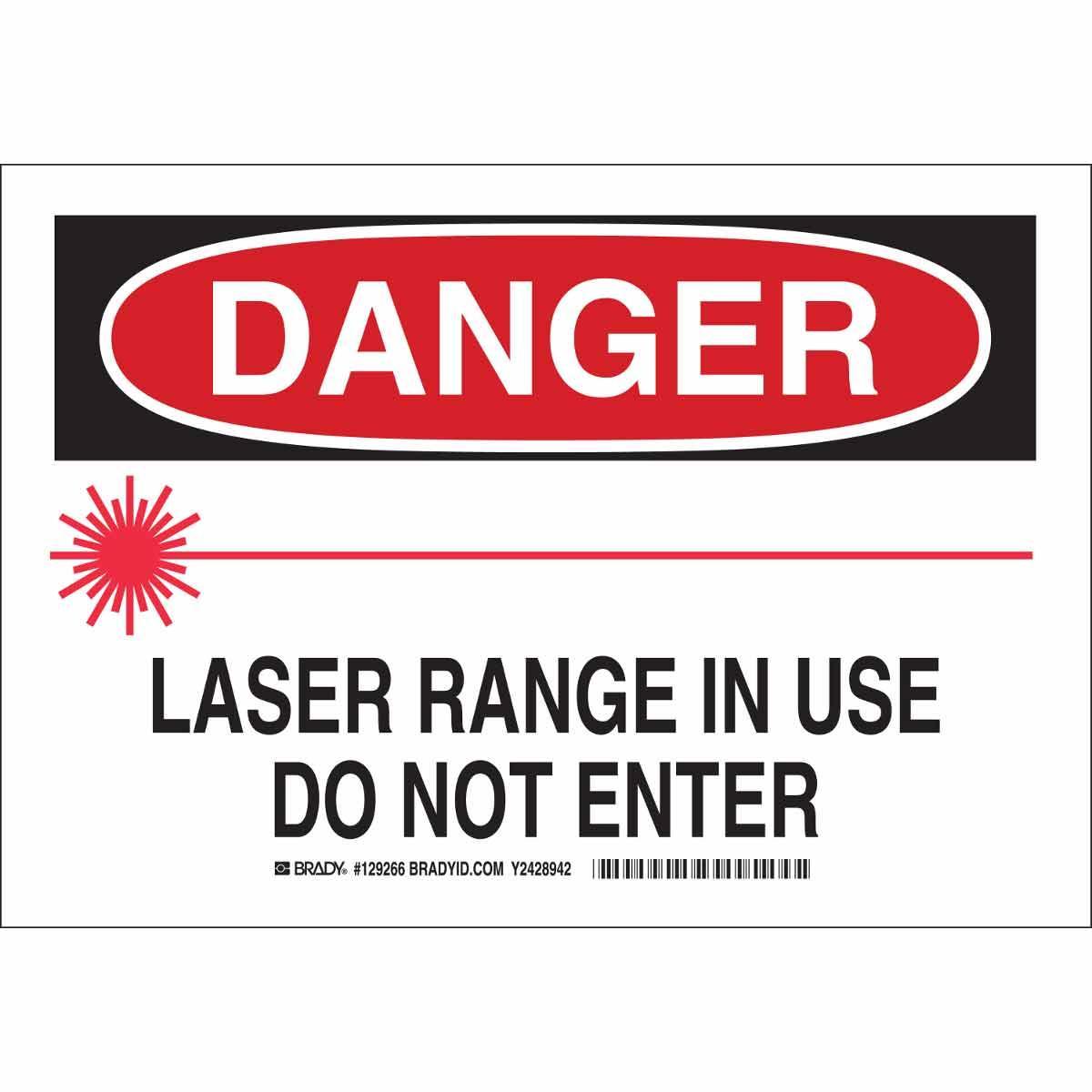 Brady® 129267 Chemical & Hazardous Material Signs