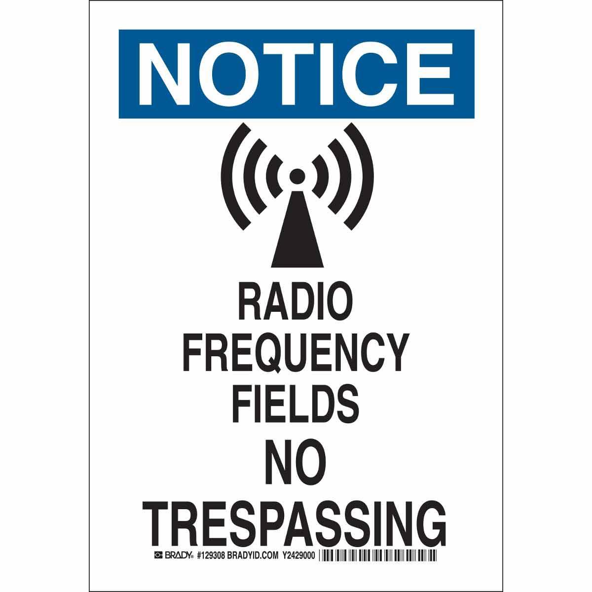 Brady® 129311 Chemical & Hazardous Material Signs