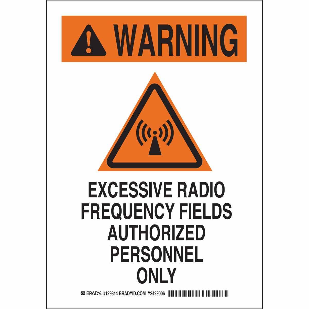 Brady® 129317 Chemical & Hazardous Material Signs