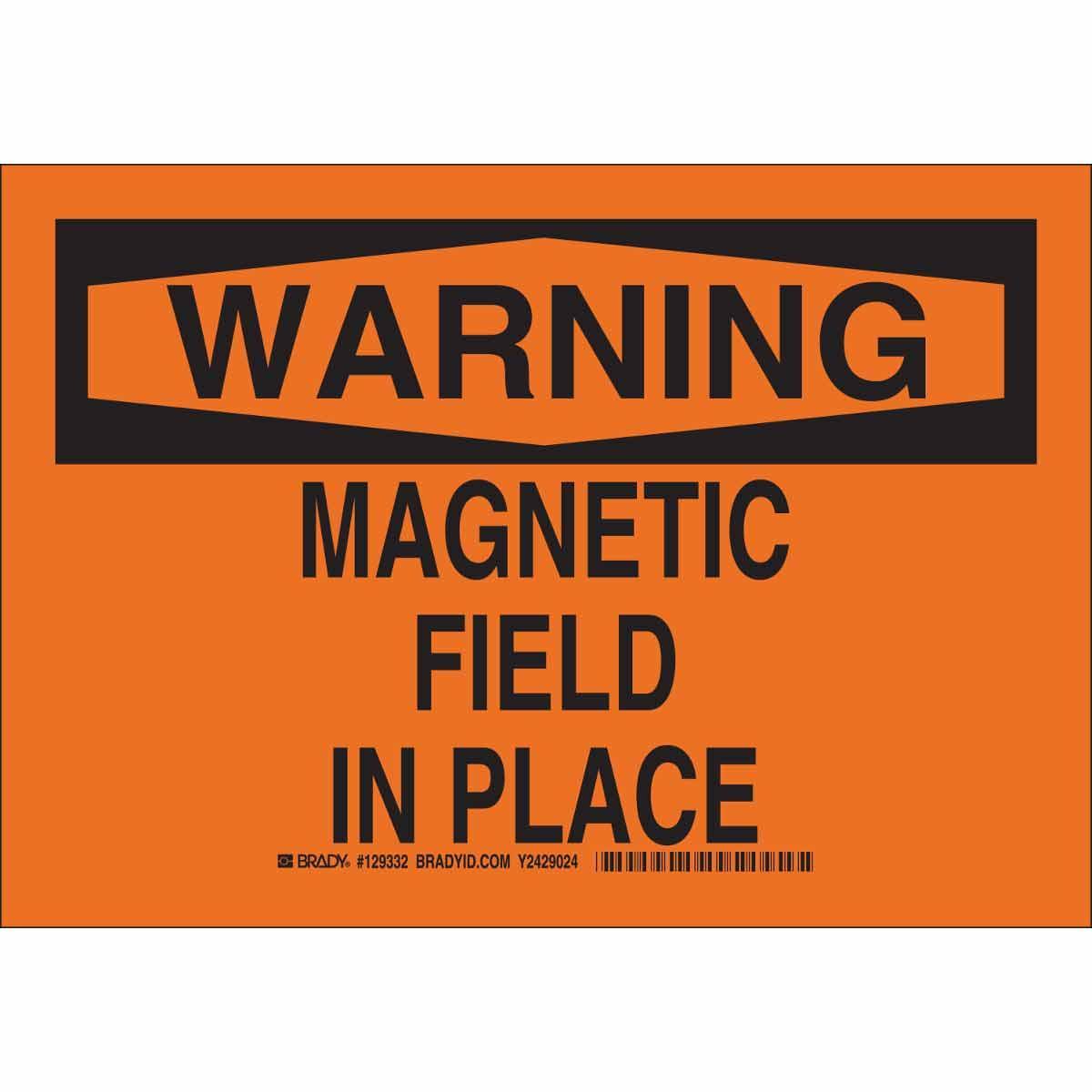Brady® 129335 Chemical & Hazardous Material Signs