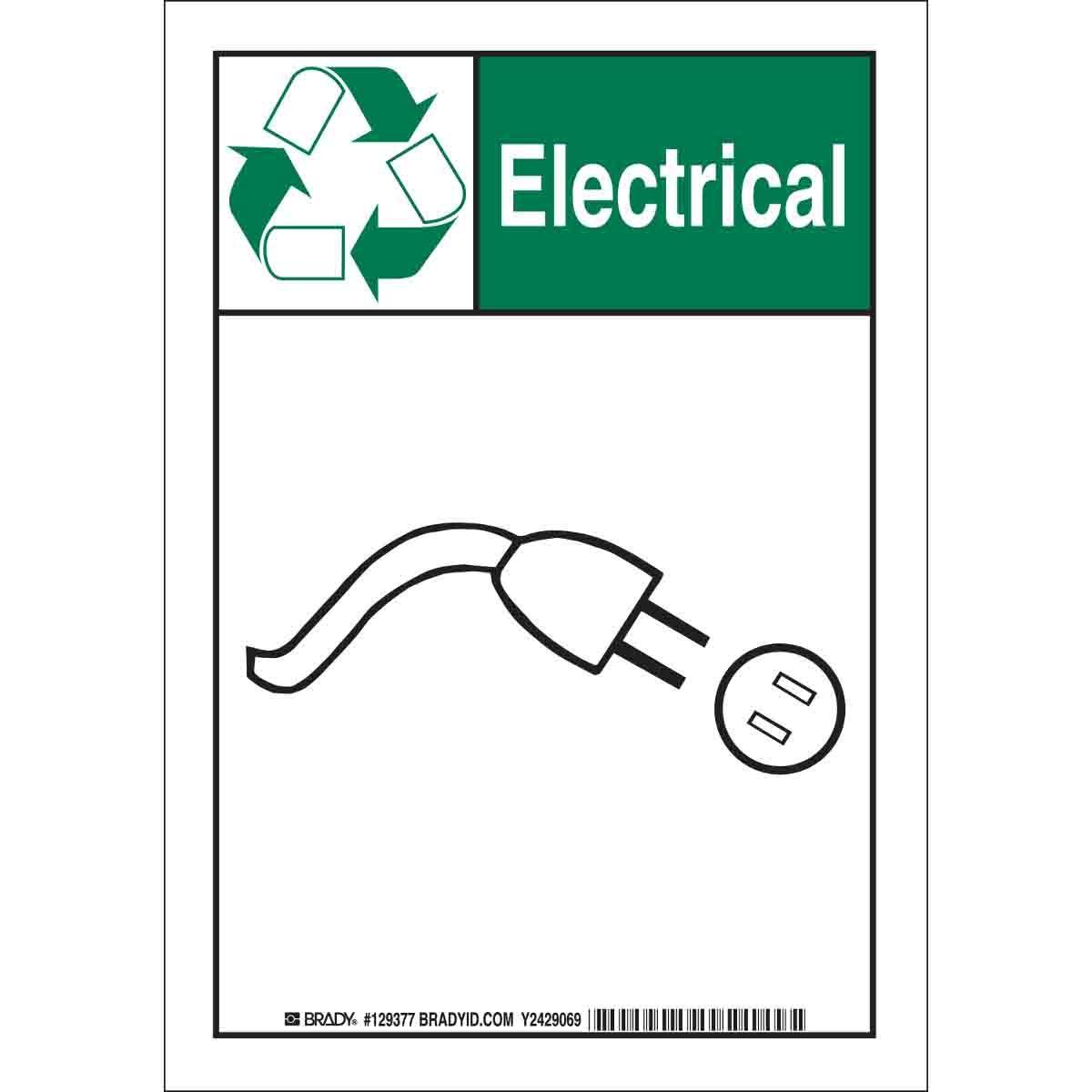 Brady® 129380 Office & Facility Signs