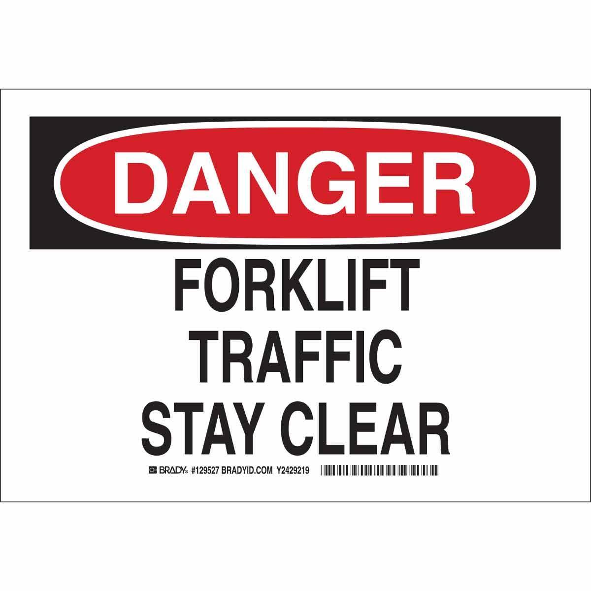 Brady® 129530 Accident Prevention Signs