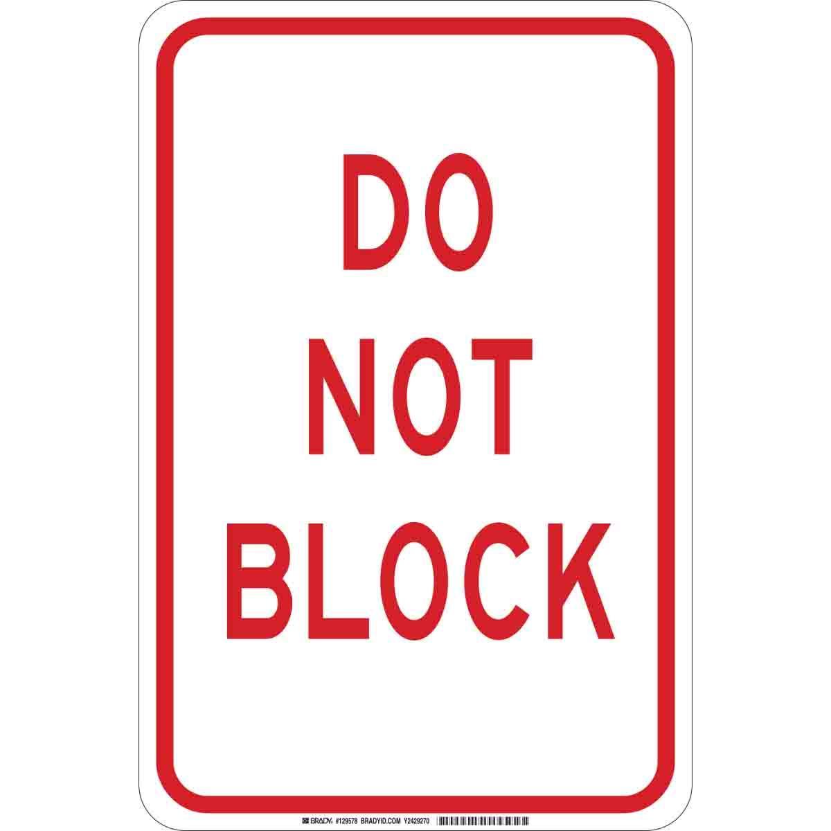 Brady® 129577 Parking & Traffic Signs