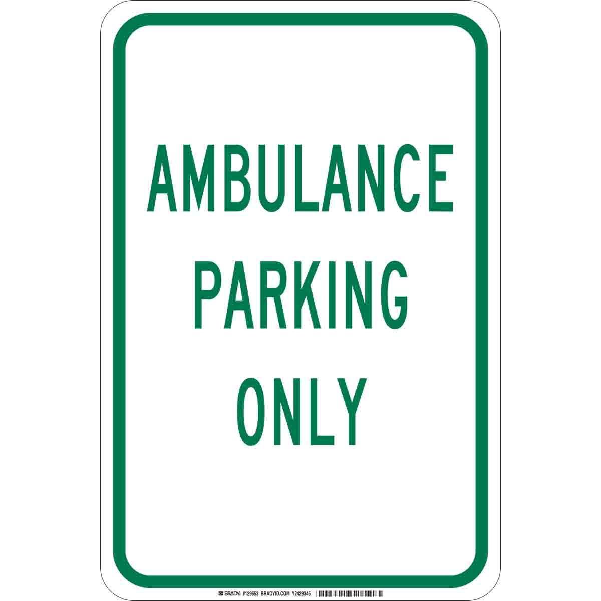 Brady® 129652 Parking & Traffic Signs
