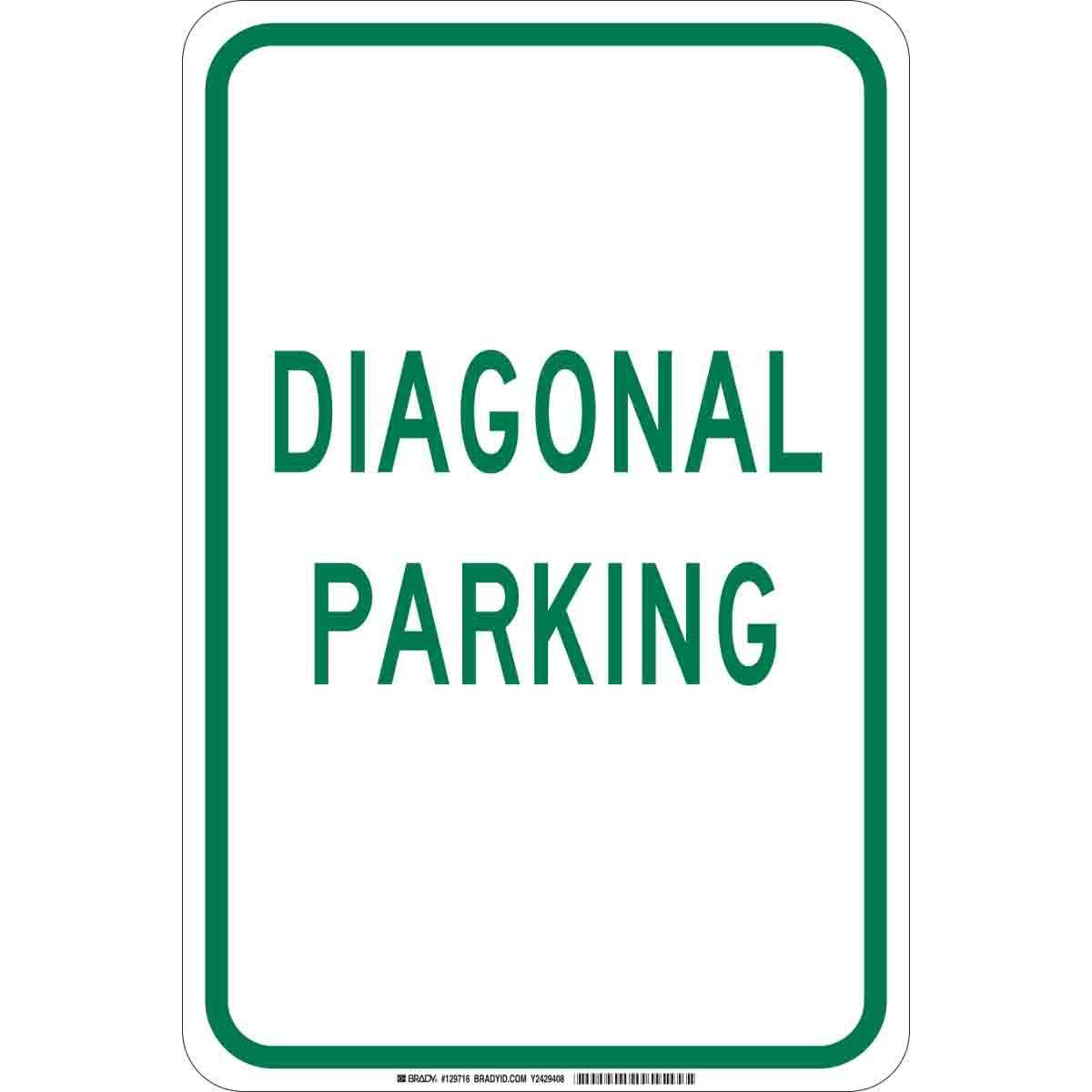Brady® 129714 Parking & Traffic Signs