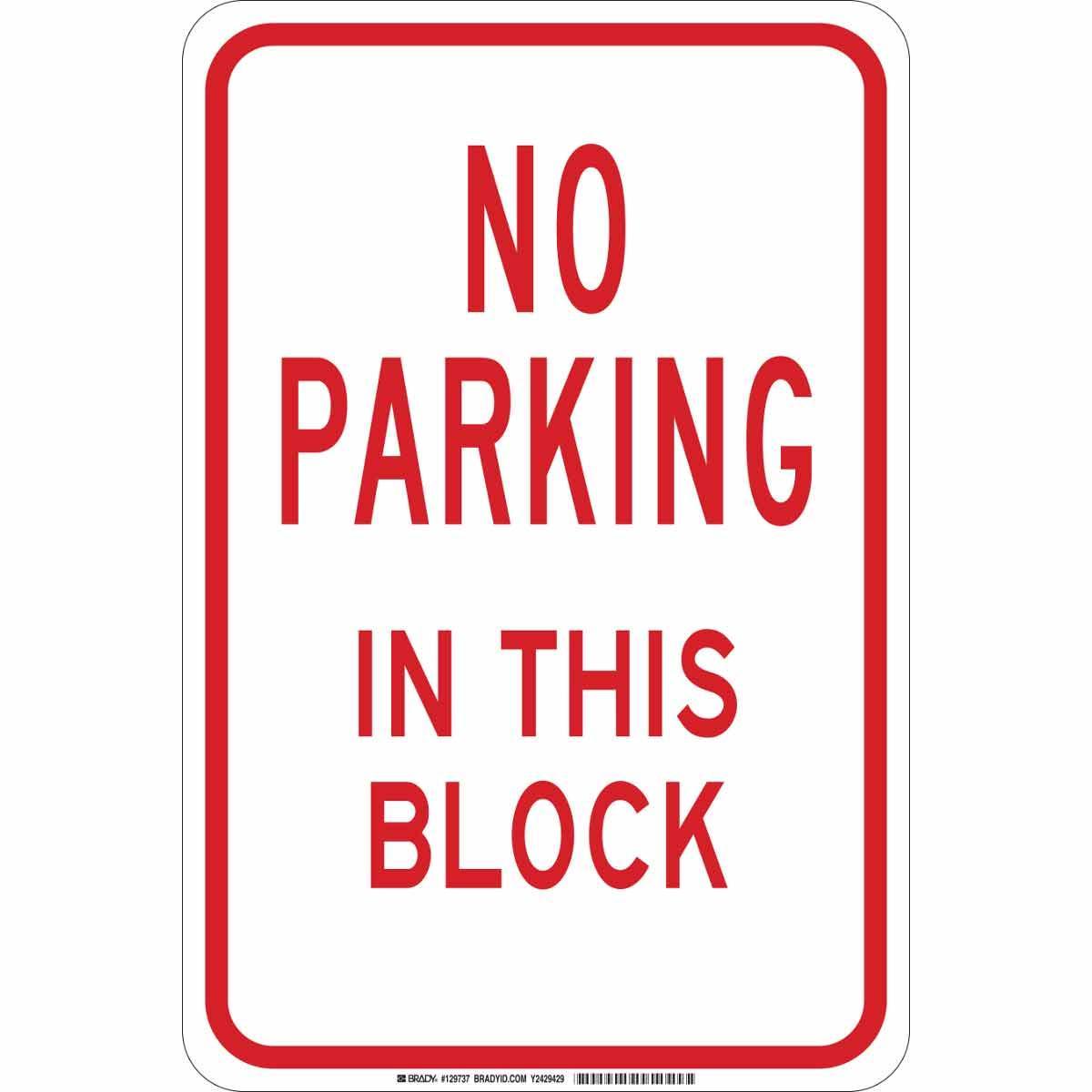 Brady® 129736 Parking & Traffic Signs