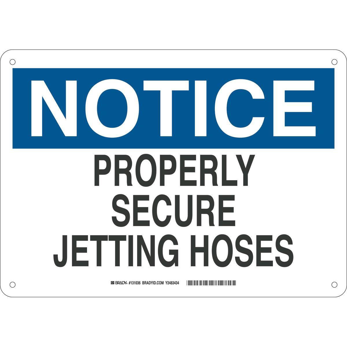 Brady® 131036 Chemical & Hazardous Material Signs