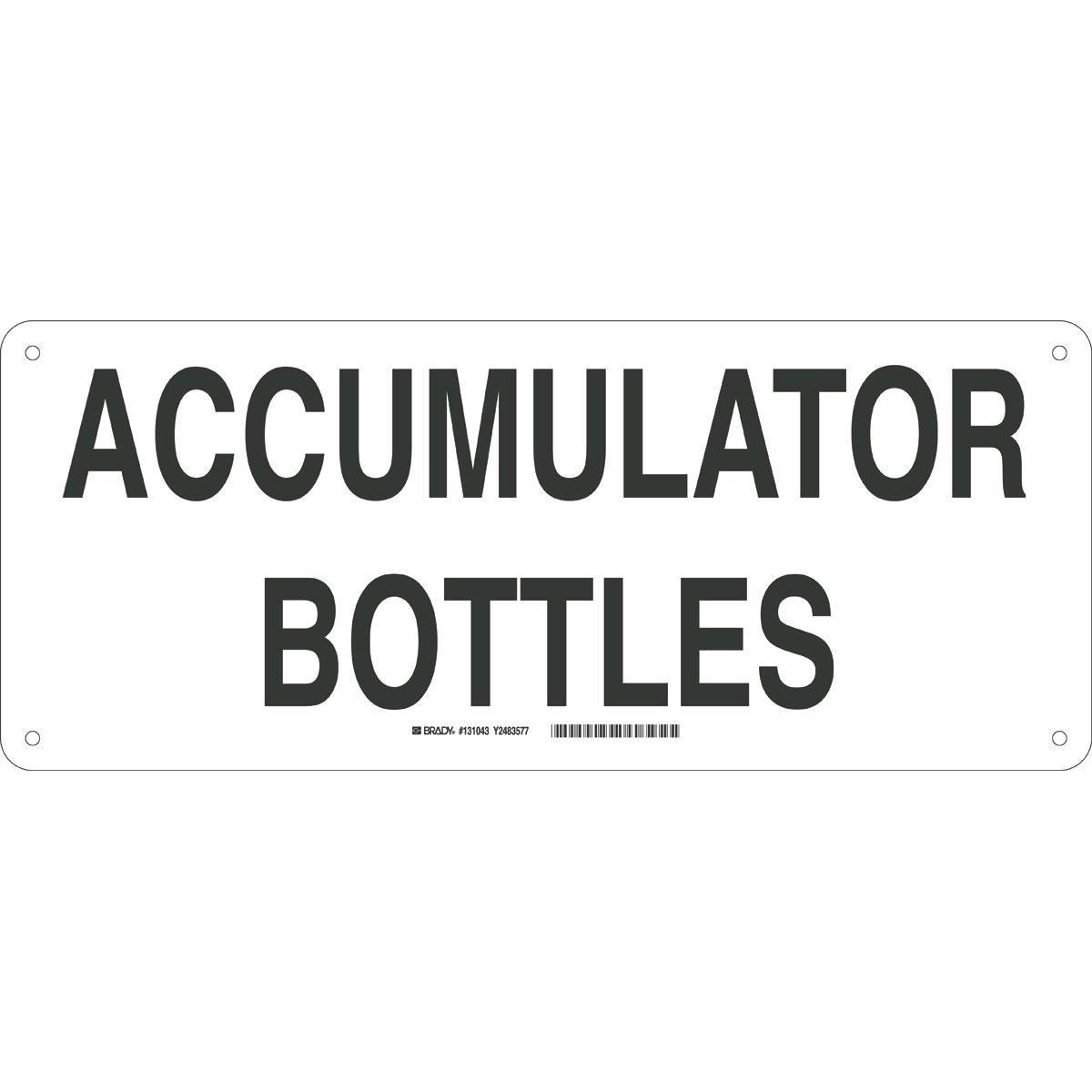 Brady® 131043 Chemical & Hazardous Material Signs
