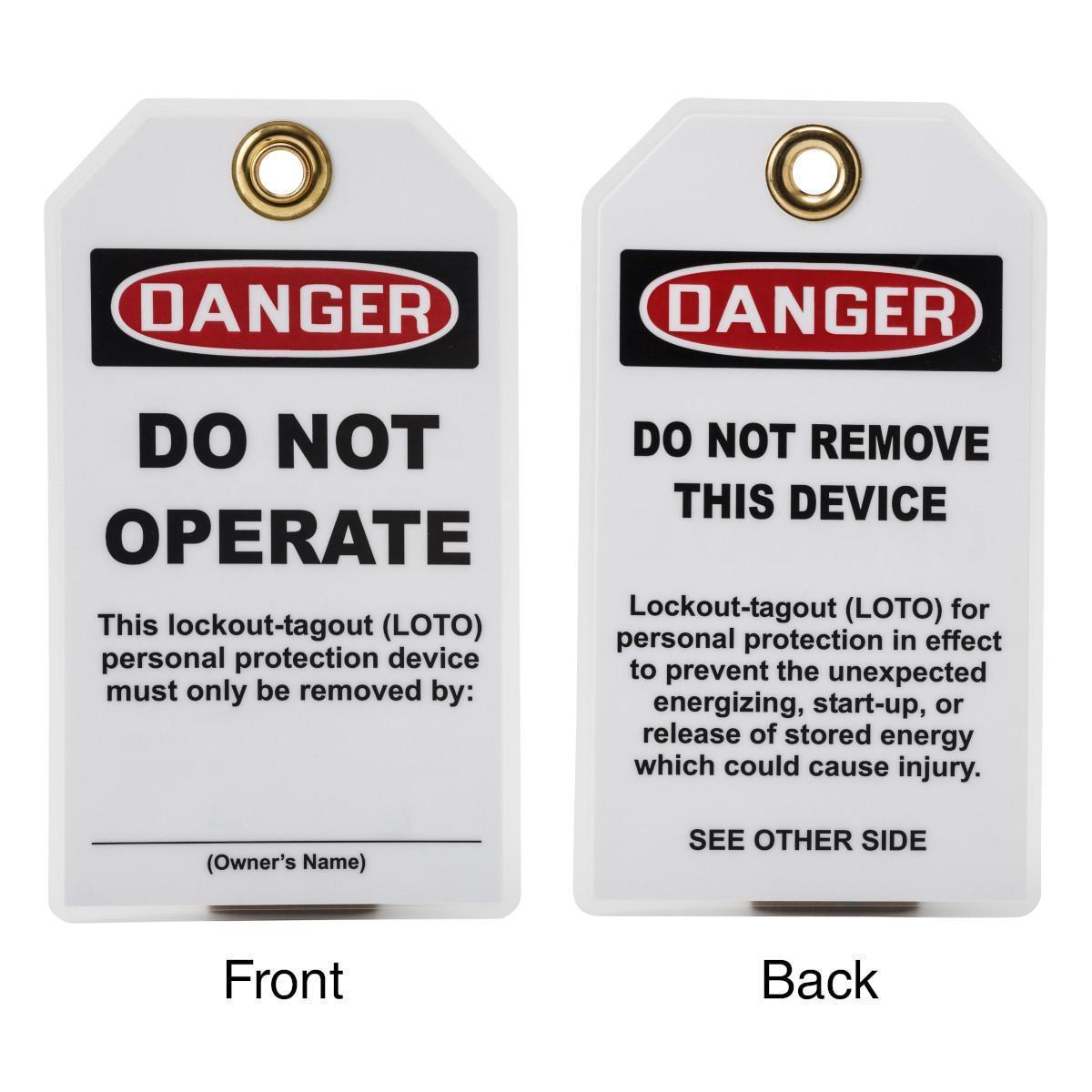 Brady® 131554 Safety & Facility Tags