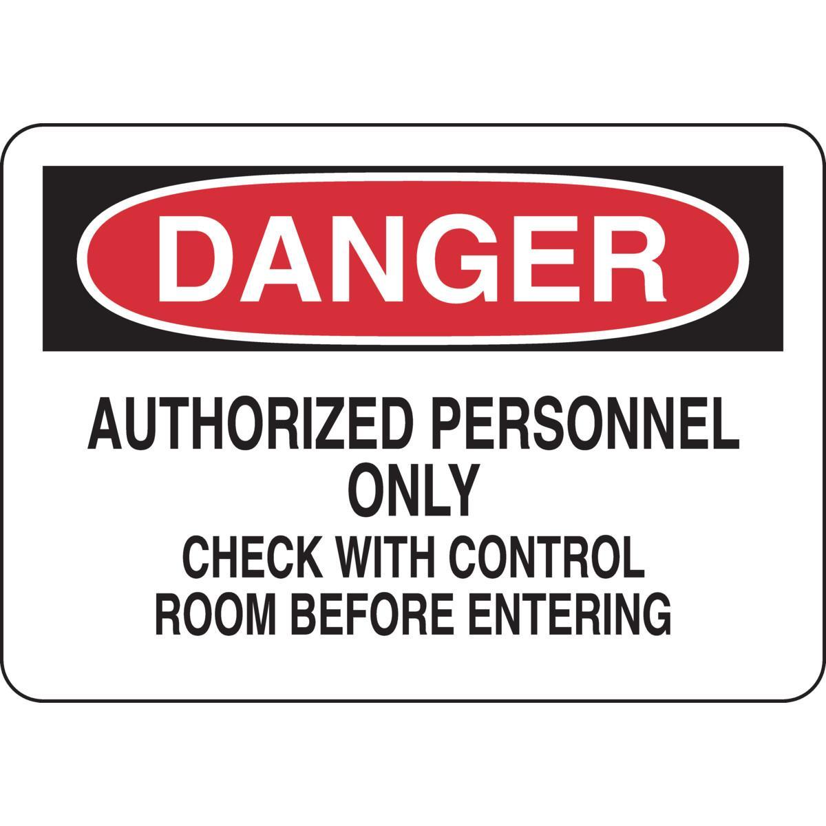Brady® 131639 Access & Security Signs