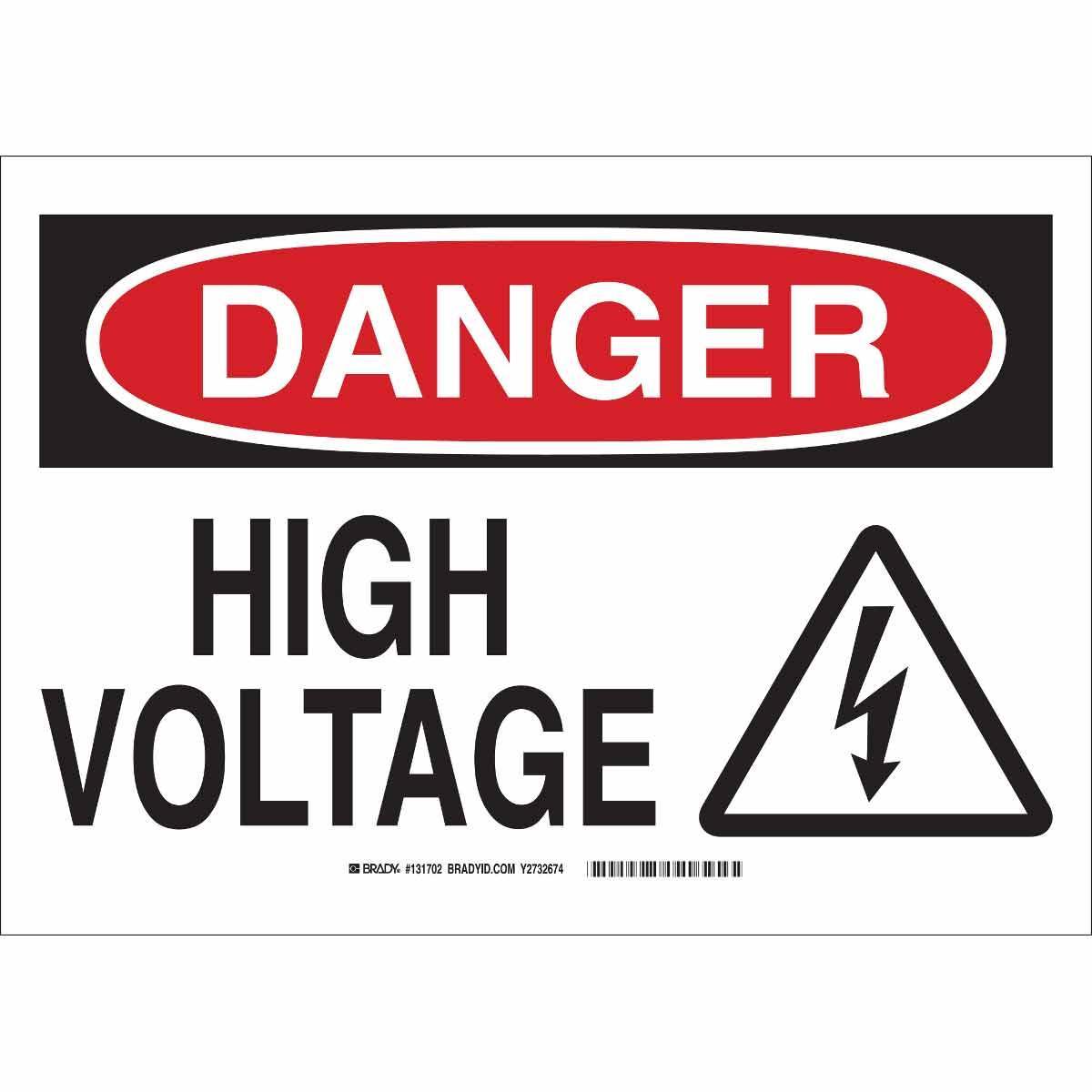 Brady® 131701 Accident Prevention Signs