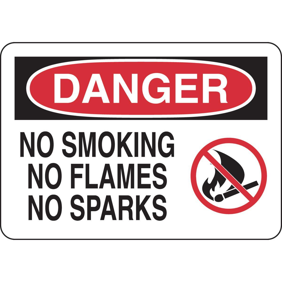 Brady® 131734 No Smoking & Restricted Activity Signs