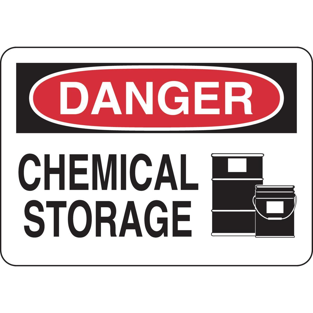 Brady® 131749 Chemical & Hazardous Material Signs