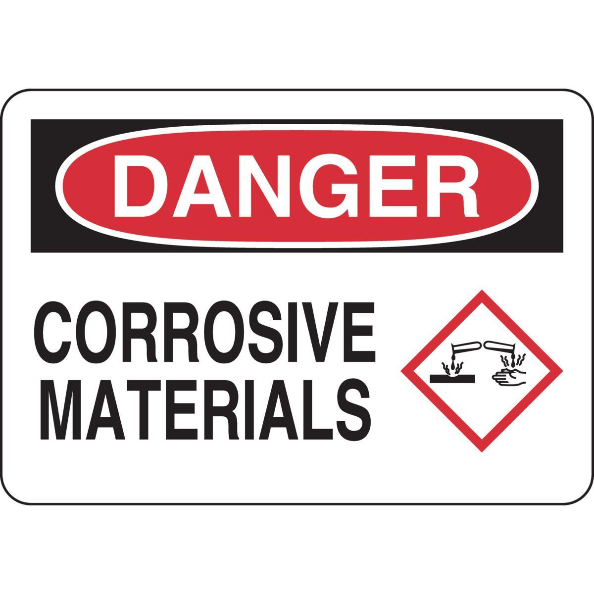Brady® 131814 Chemical & Hazardous Material Signs