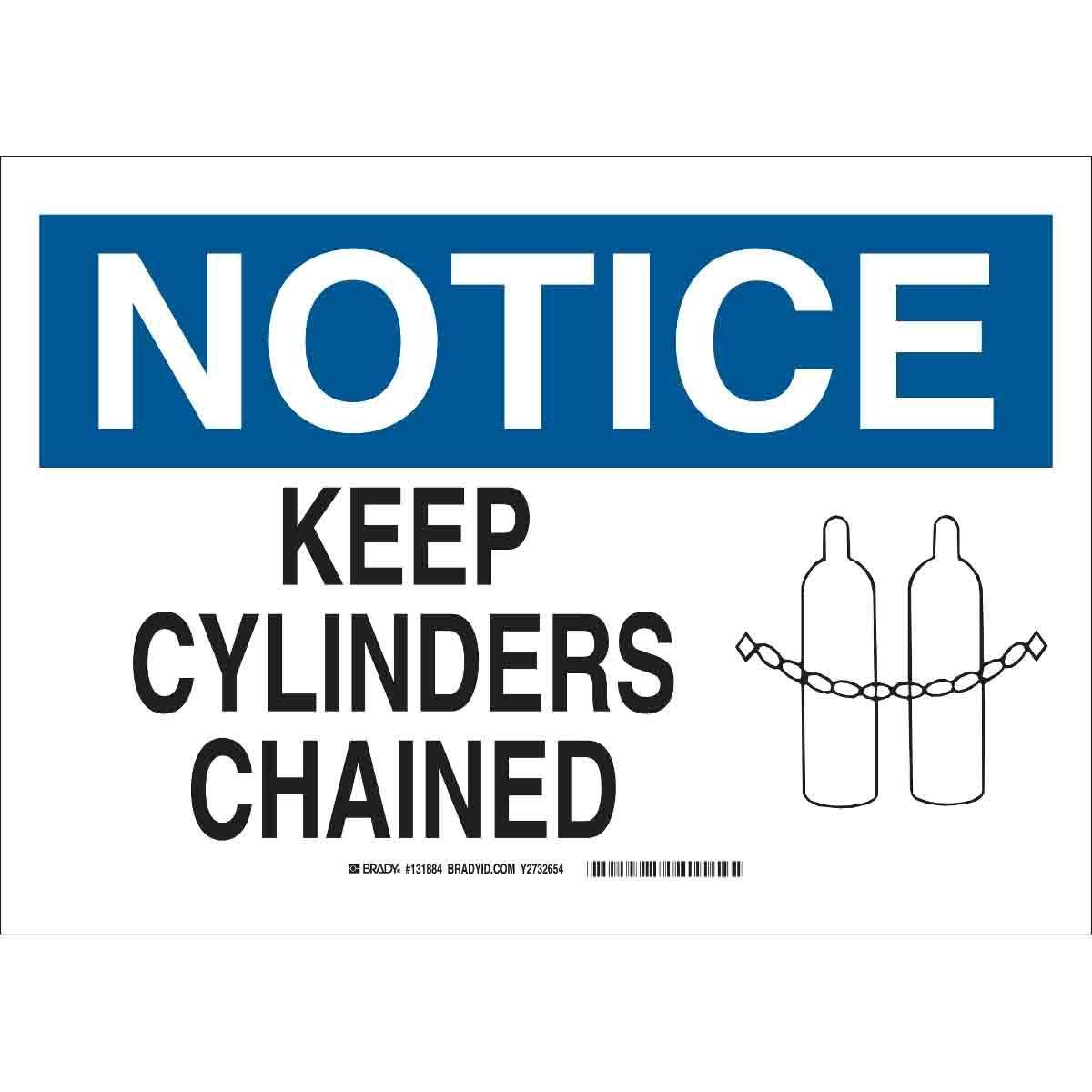 Brady® 131886 Chemical & Hazardous Material Signs