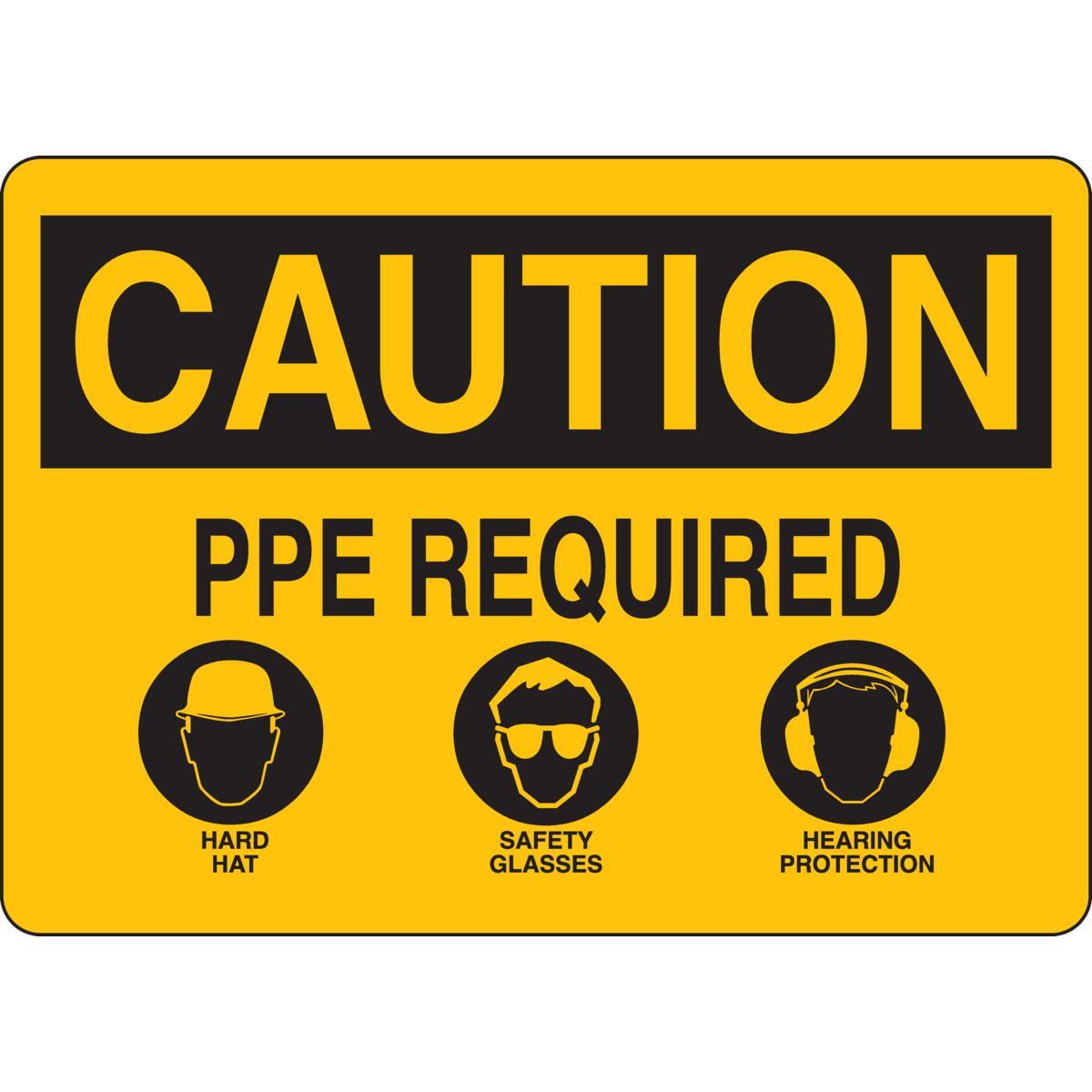 Brady® 131967 Accident Prevention Signs