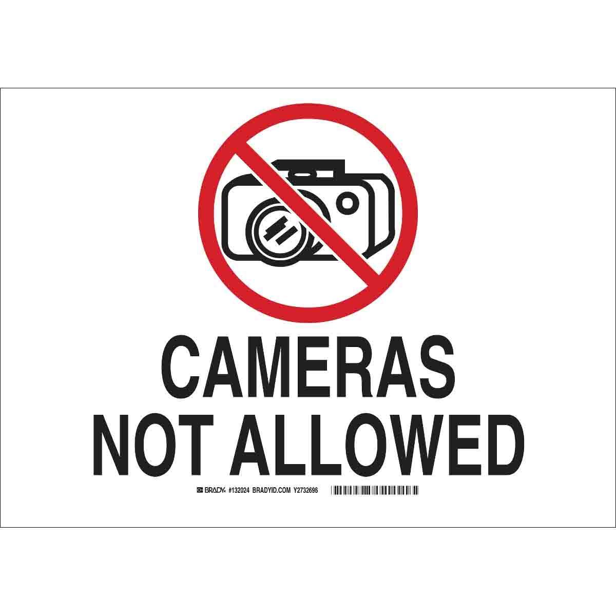 Brady® 132020 Access & Security Signs