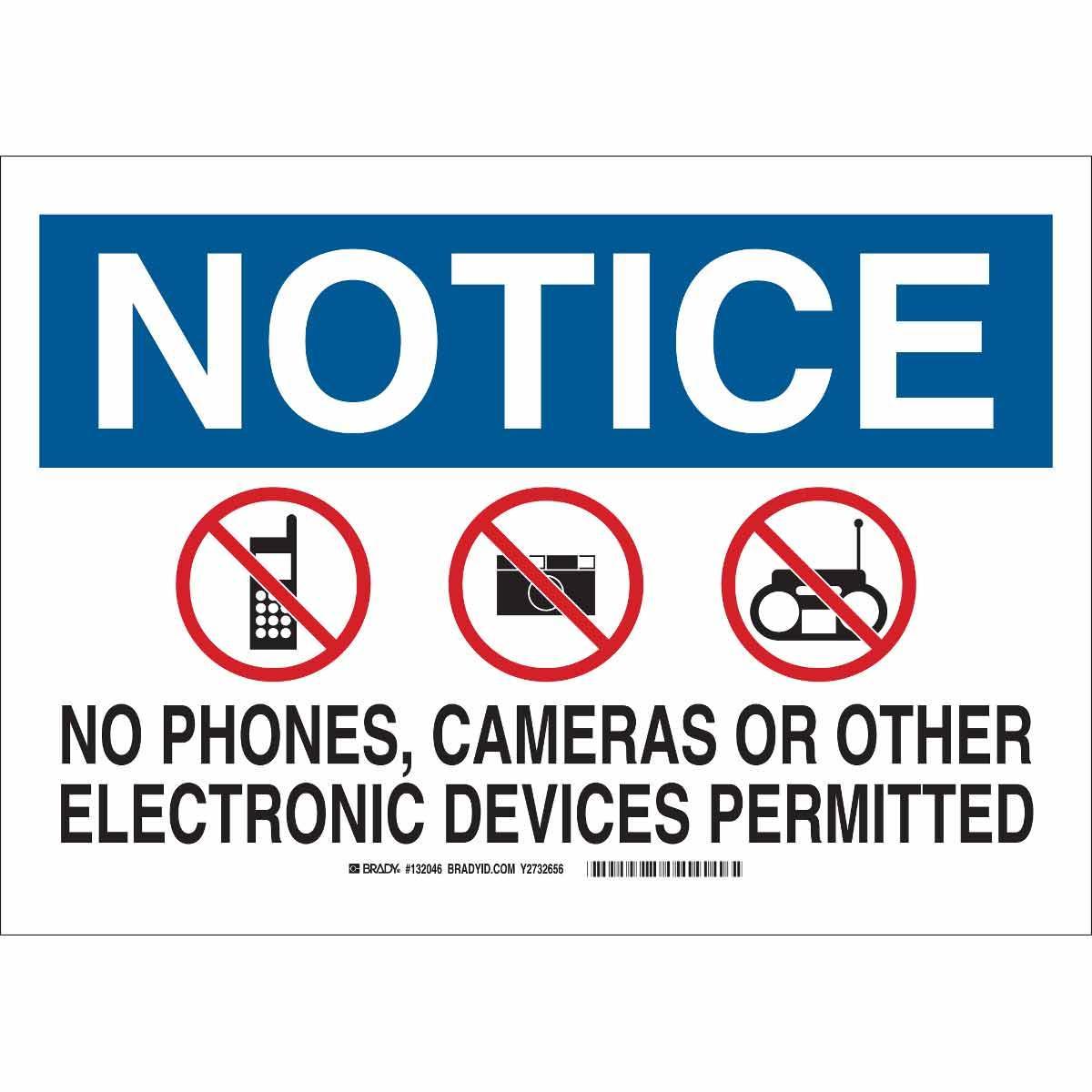 Brady® 132048 Access & Security Signs