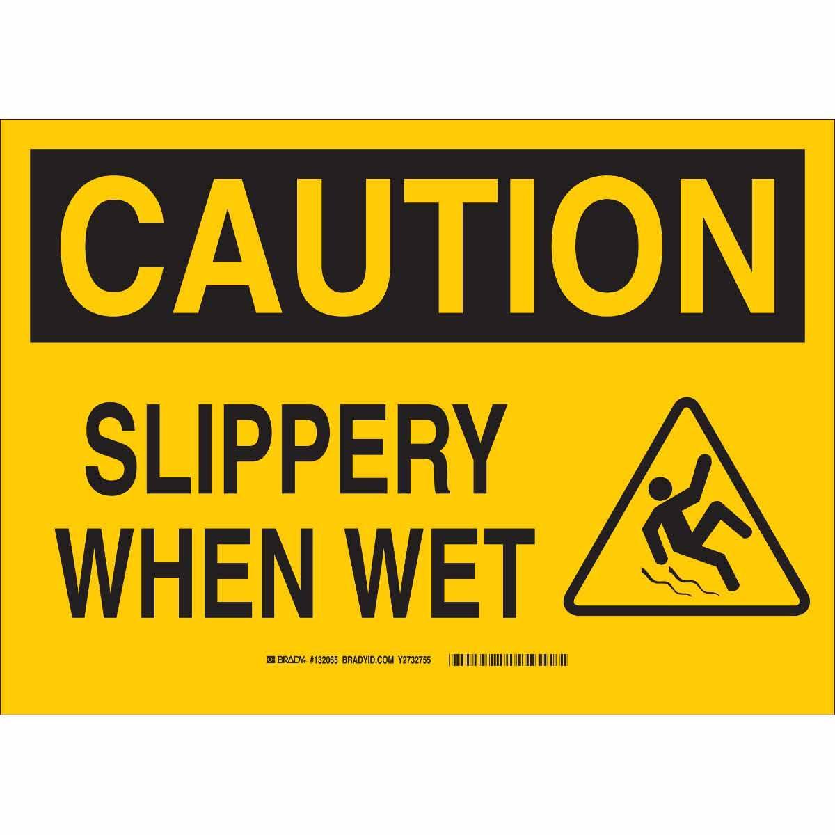 Brady® 132063 Accident Prevention Signs