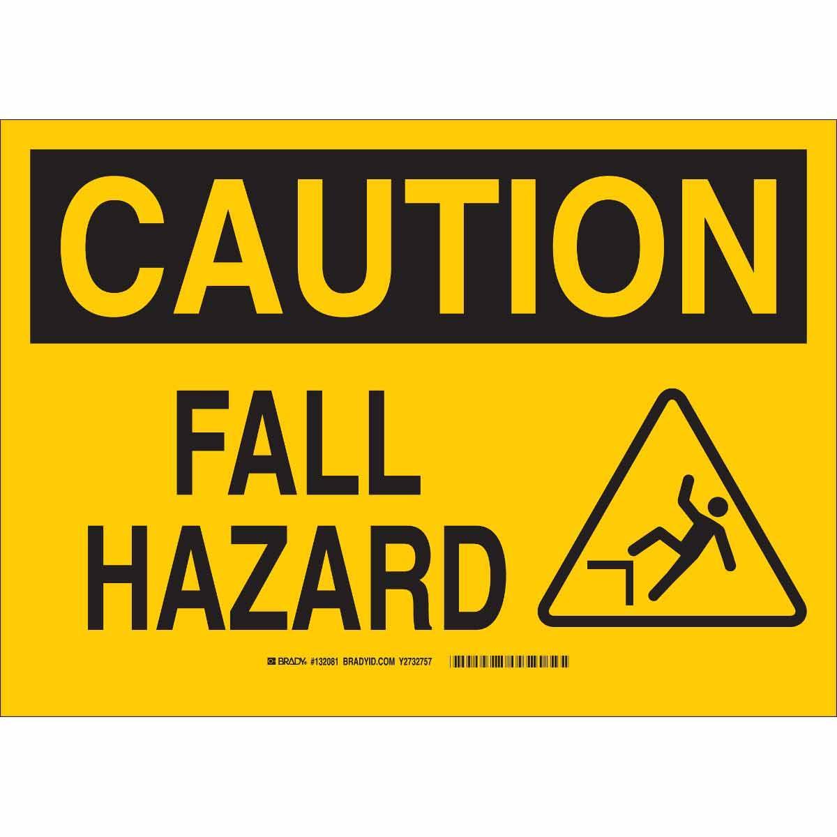 Brady® 132082 Accident Prevention Signs