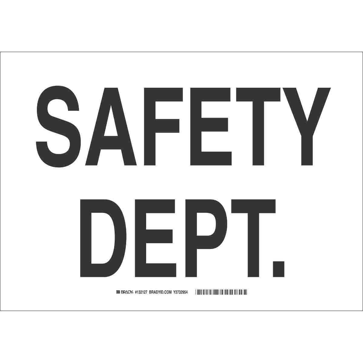 Brady® 132127 Access & Security Signs