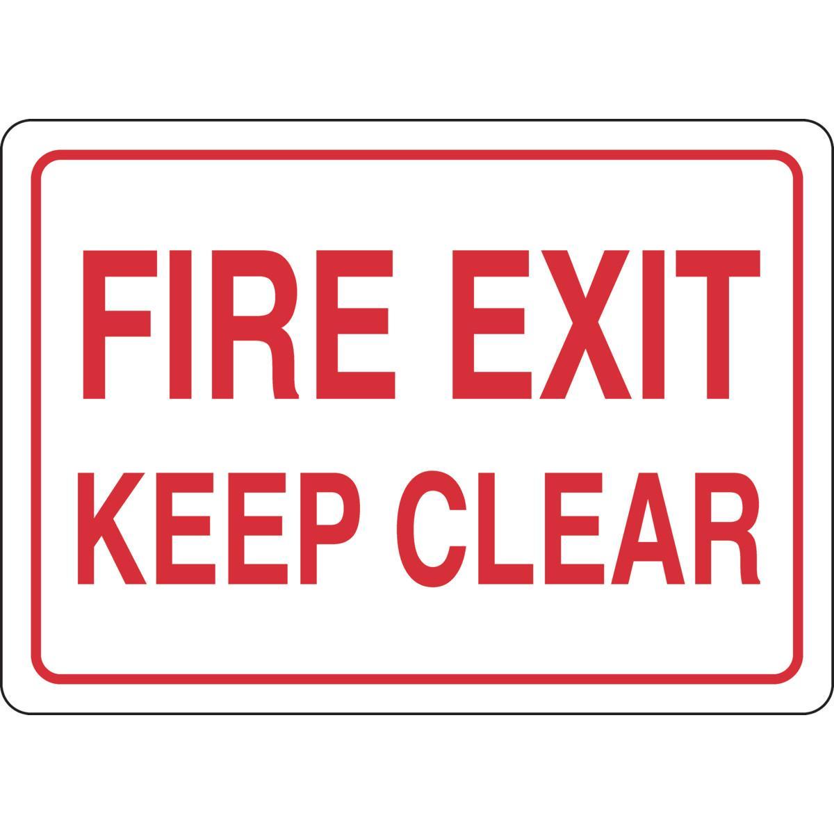 Brady® 132136 Fire, Emergency, Exit & First Aid Signs