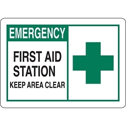 Brady® 132230 Fire, Emergency, Exit & First Aid Signs
