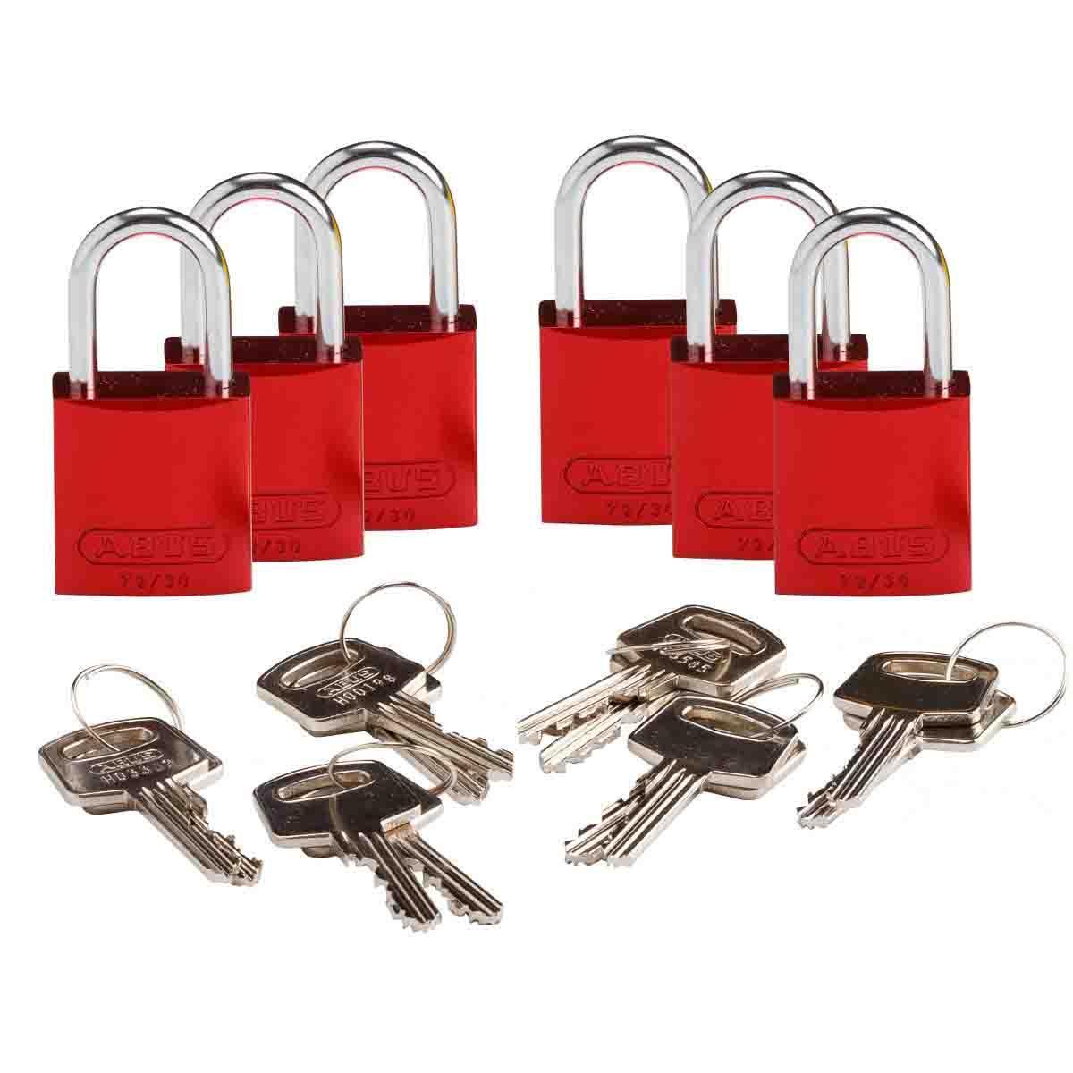 Brady® 133261 Lockout Padlocks