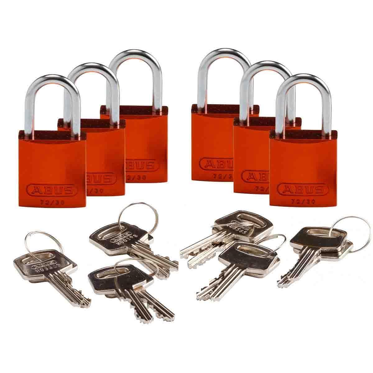 Brady® 133265 Lockout Padlocks