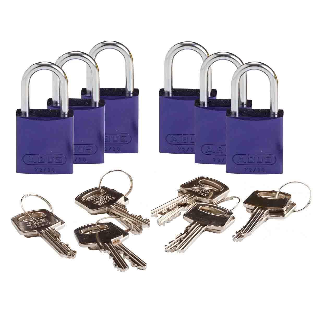 Brady® 133268 Lockout Padlocks