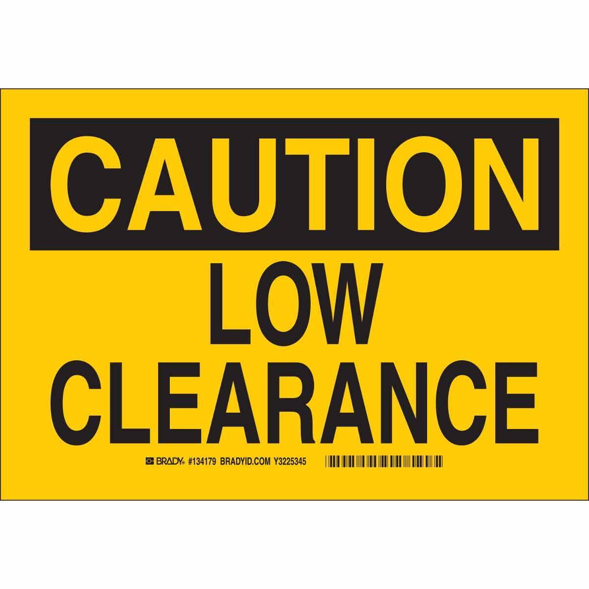 Brady® 134181 Accident Prevention Signs
