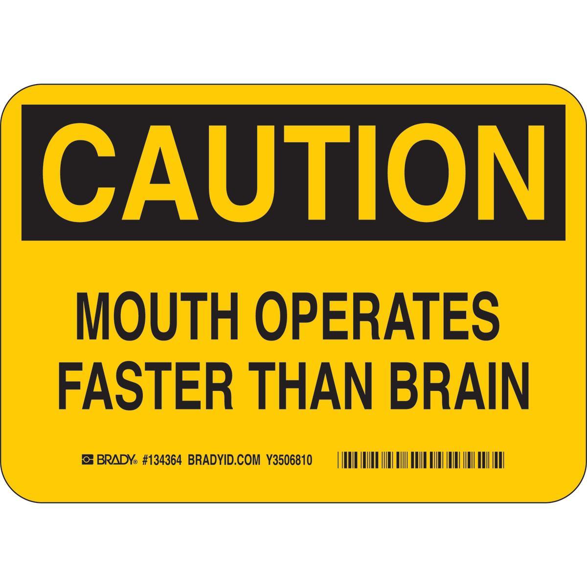 Brady® 134364 Office & Facility Signs