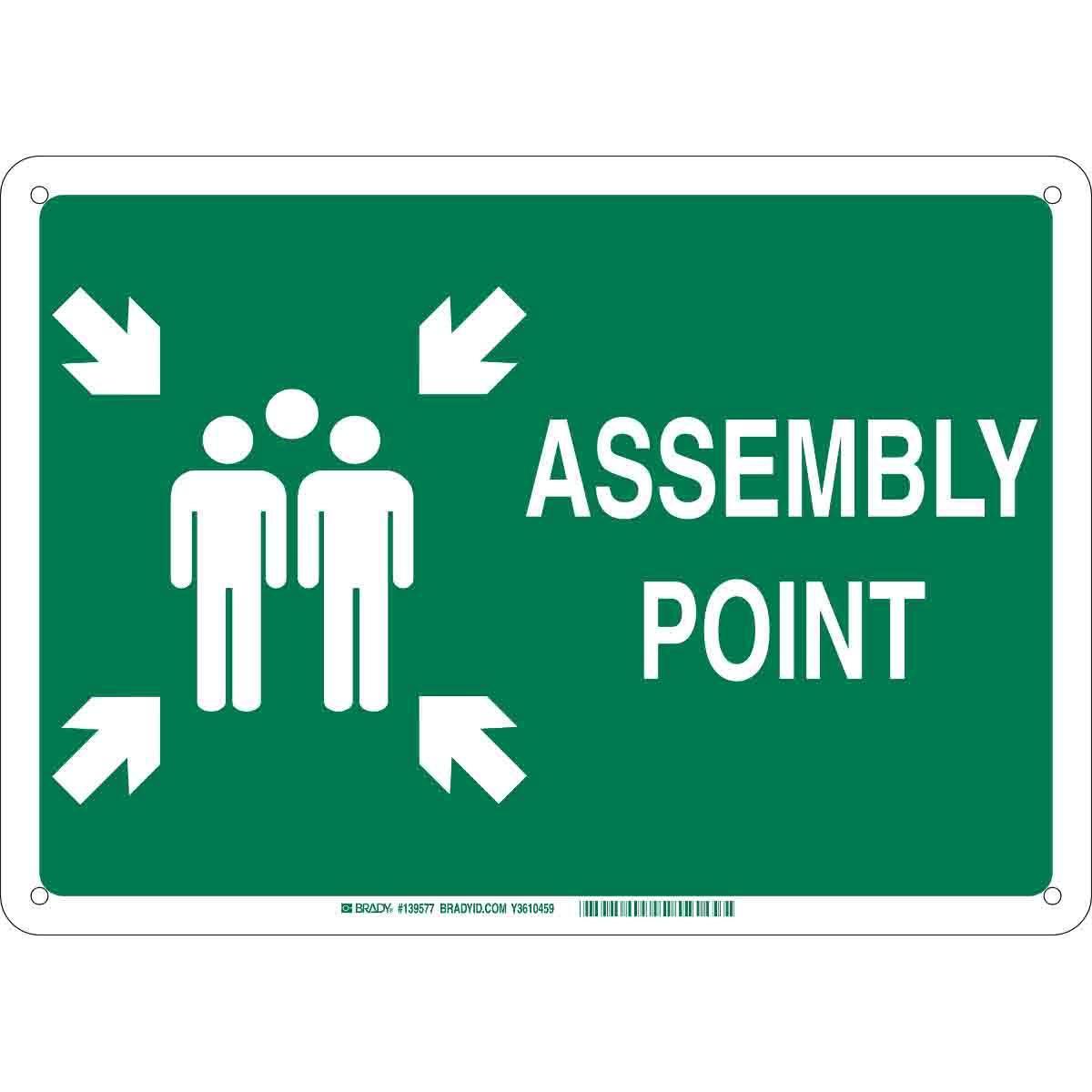 Brady® 139579 Fire, Emergency, Exit & First Aid Signs