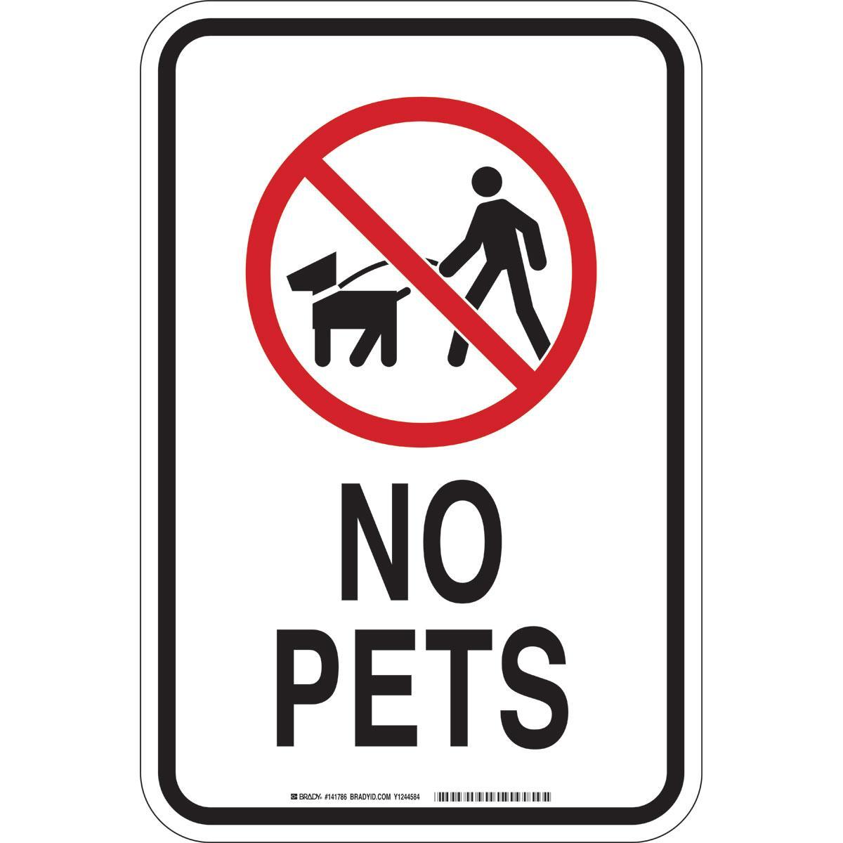 Brady® 141786 Access & Security Signs