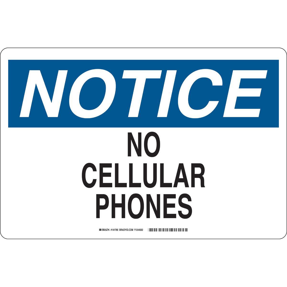 Brady® 141790 Blank Signs & Preprinted Headers