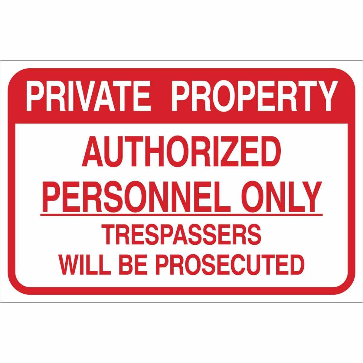 Brady® 141806 Access & Security Signs