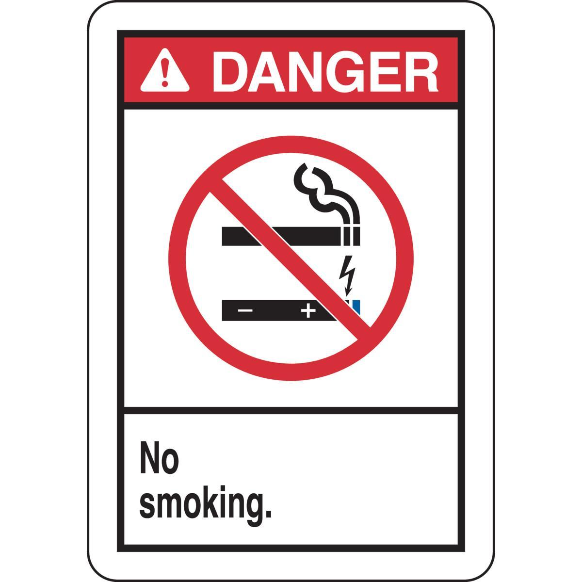 Brady® 141917 No Smoking & Restricted Activity Signs