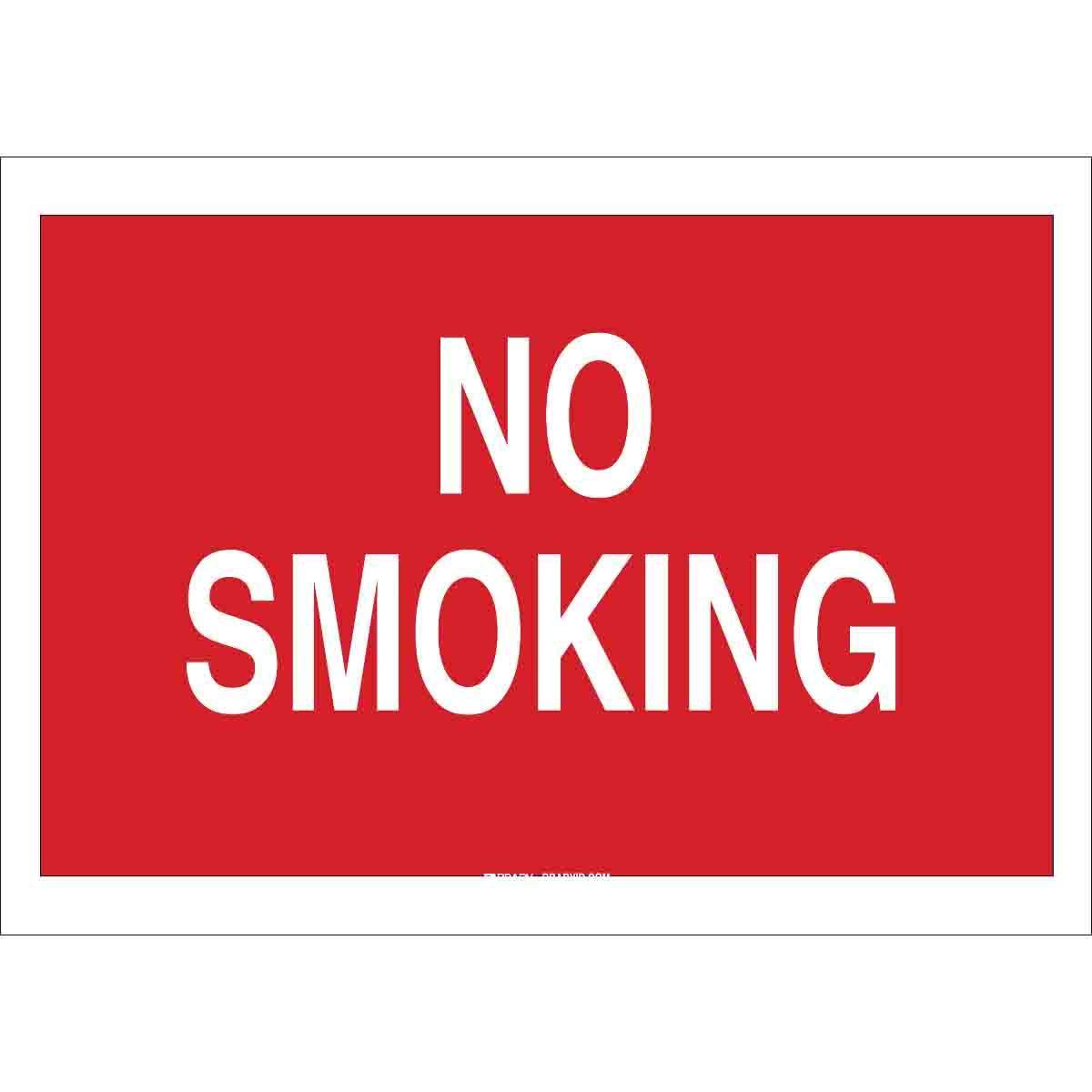 Brady® 141947 No Smoking & Restricted Activity Signs