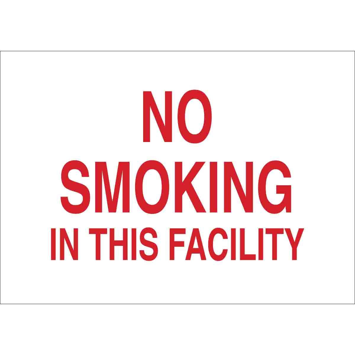 Brady® 141957 No Smoking & Restricted Activity Signs