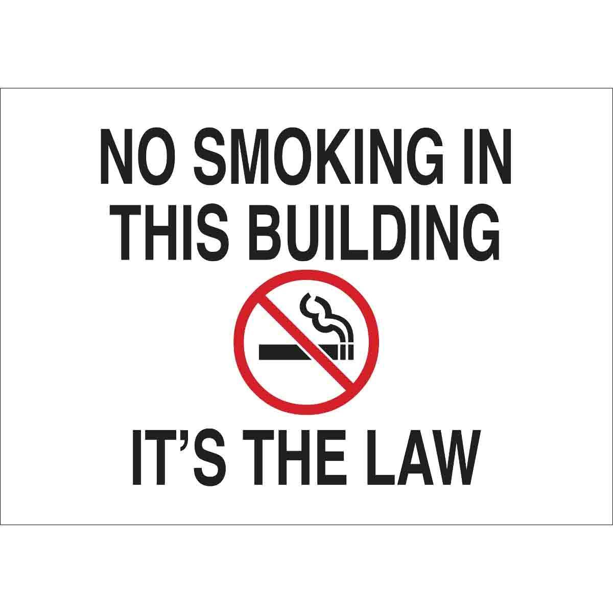 Brady® 141968 No Smoking & Restricted Activity Signs