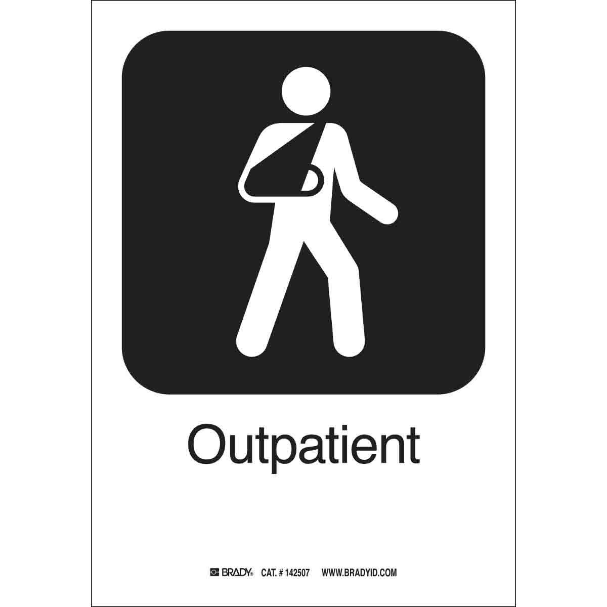 Brady® 142453 Office & Facility Signs