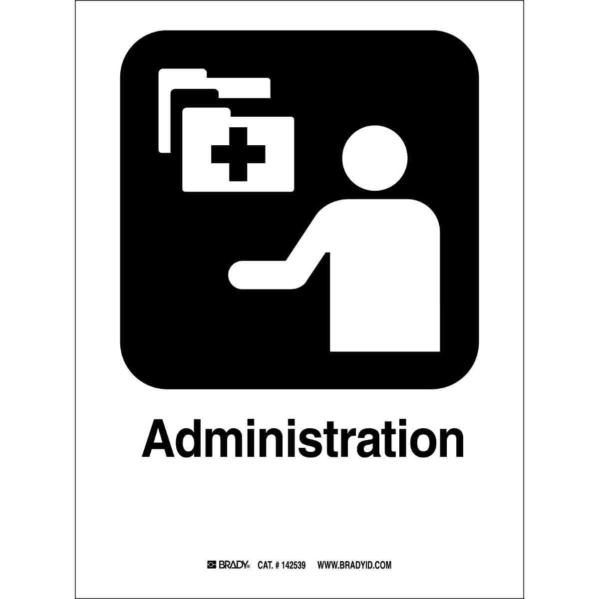 Brady® 142431 Office & Facility Signs