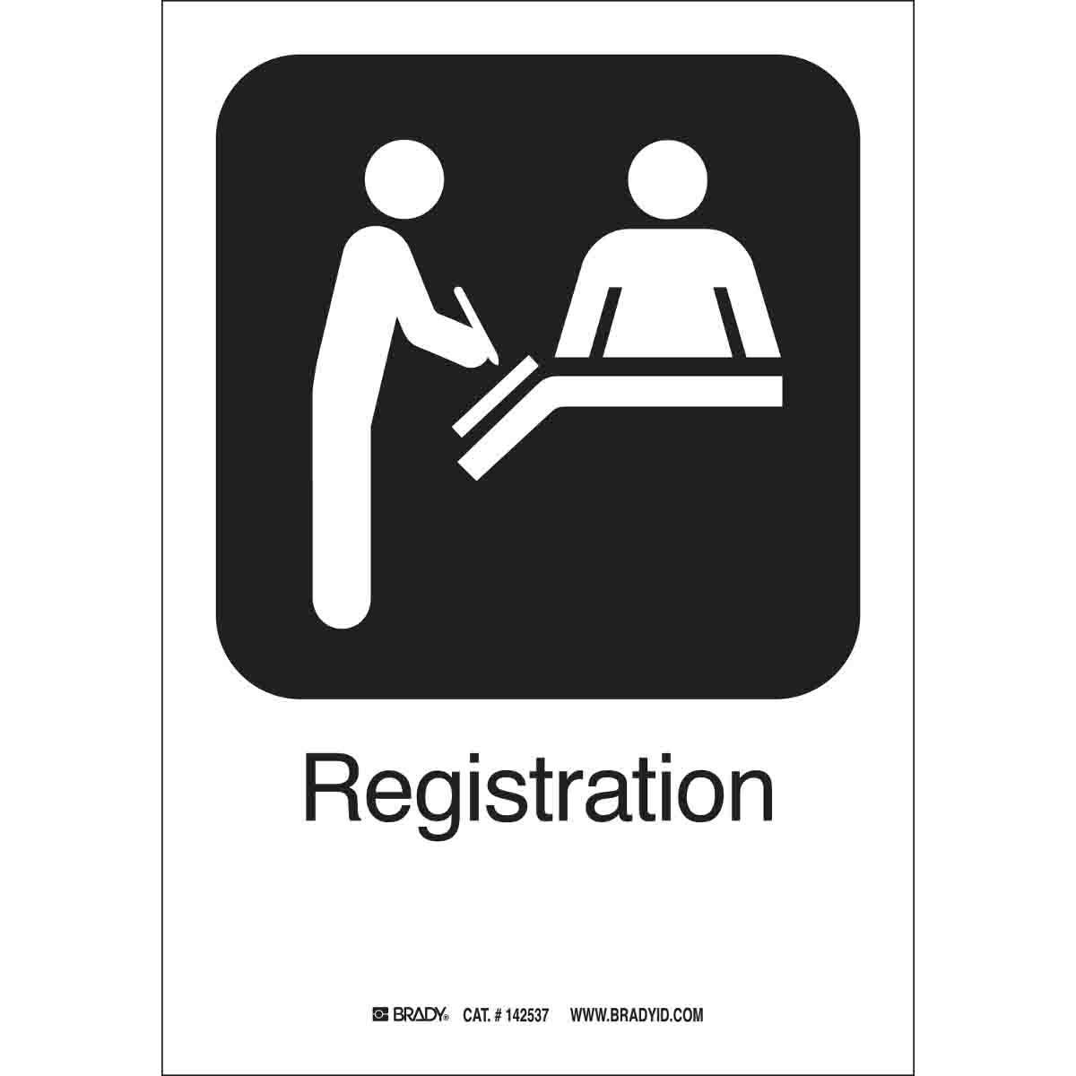 Brady® 142483 Office & Facility Signs