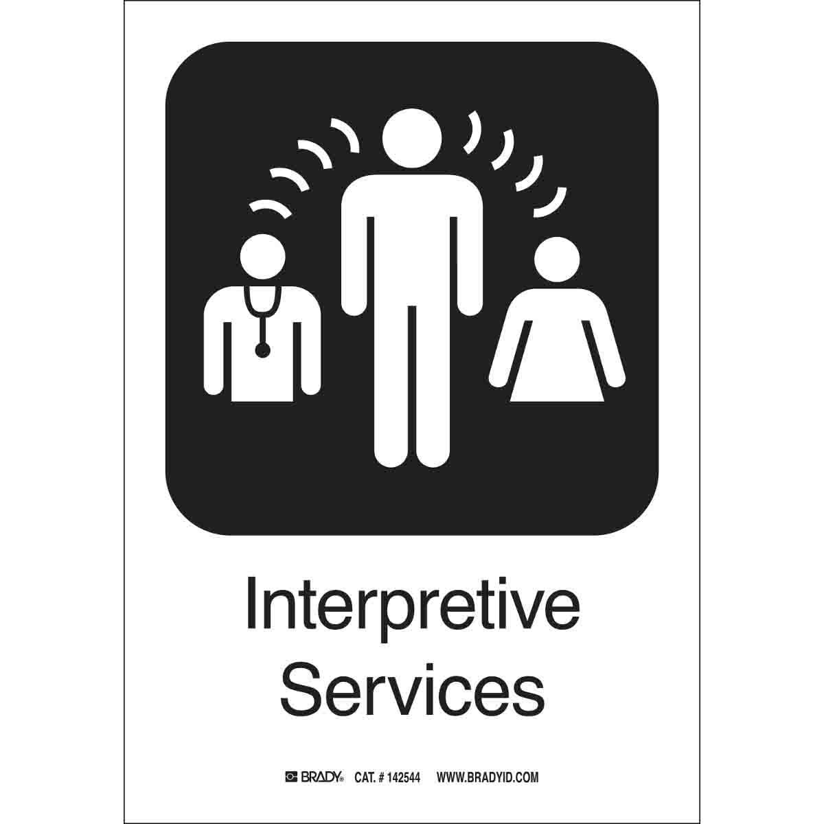 Brady® 142436 Office & Facility Signs