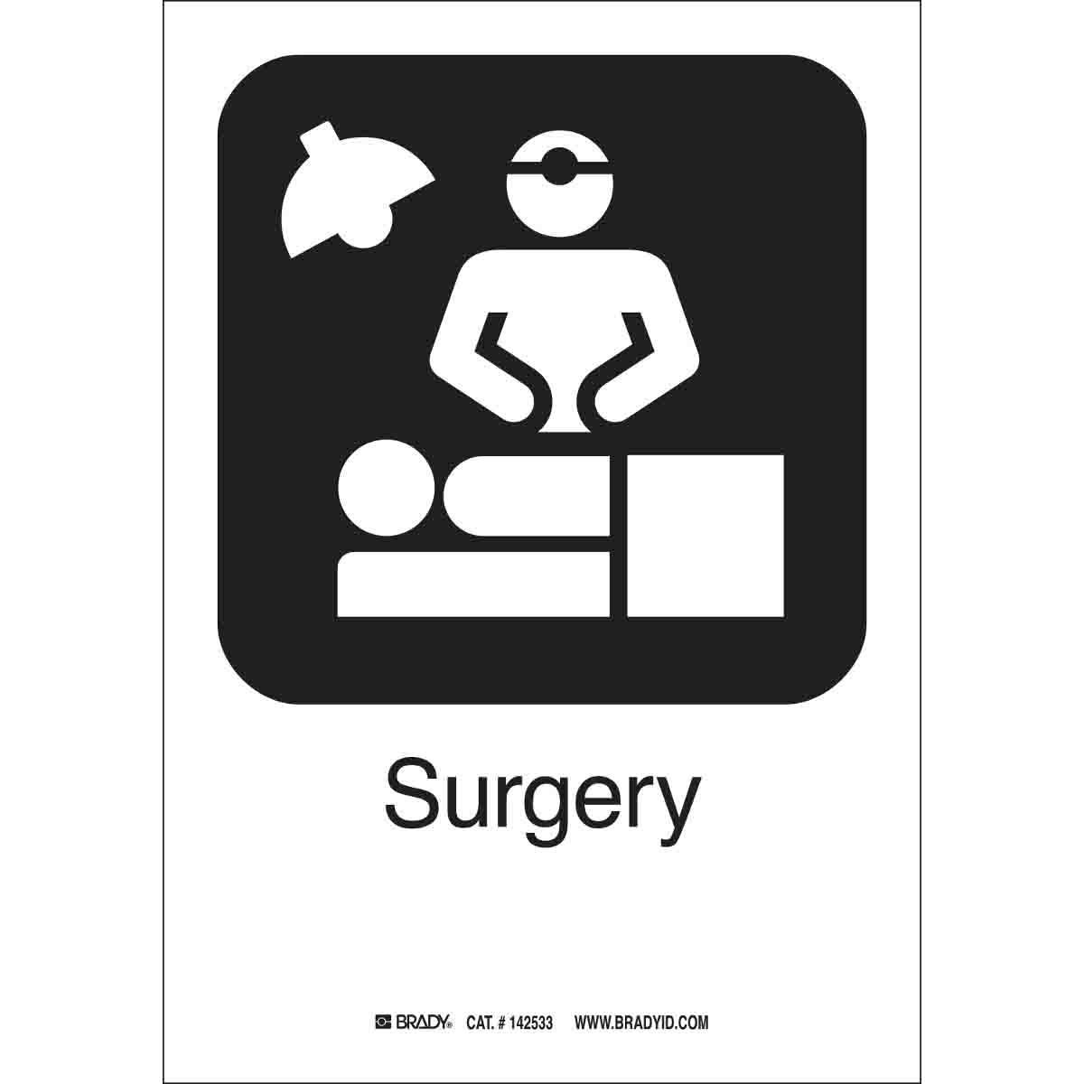 Brady® 142425 Office & Facility Signs