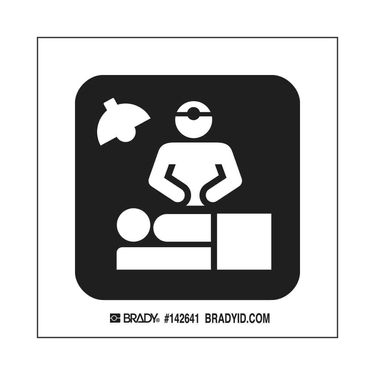 Brady® 142641 Office & Facility Signs